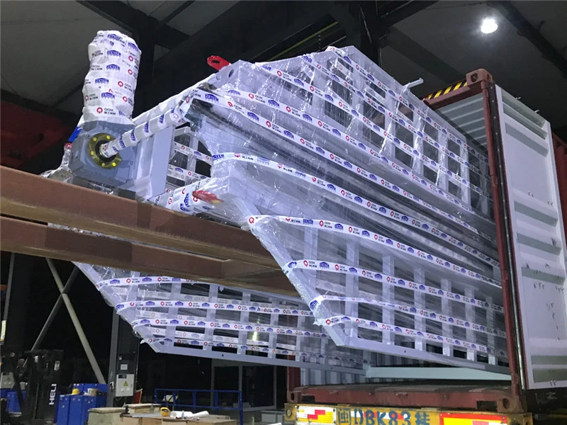 El Salvadorba küldték a QGM ZN900CG automata blokkológépét, szárító állványrendszerrel