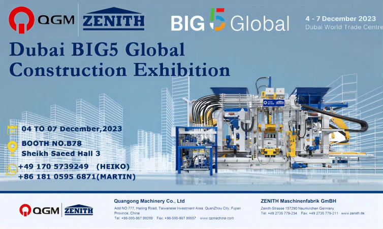 QGM-ZENITH | Big 5 Global | 2023. december 4–7. | Dubai Világkereskedelmi Központ
